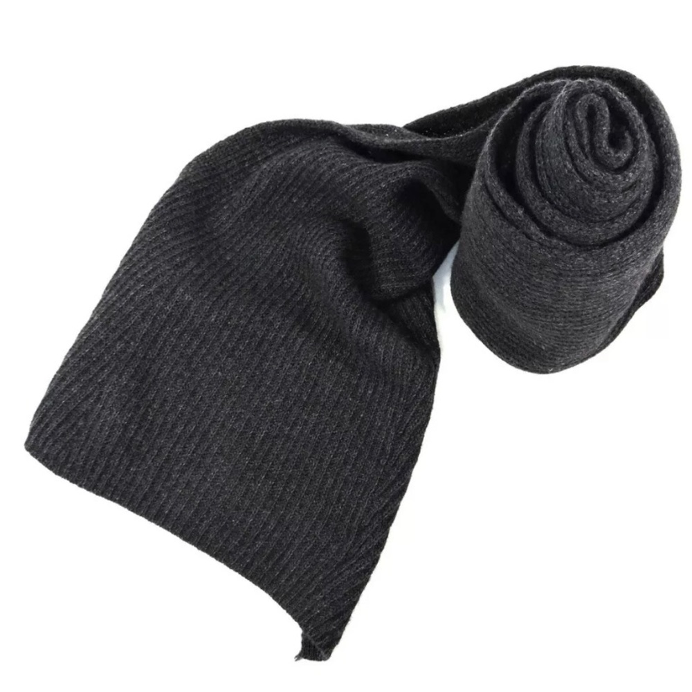 NWT NOTE DI ANITA Navy WOOL/CASHMERE COMFORT WINTER SCARF